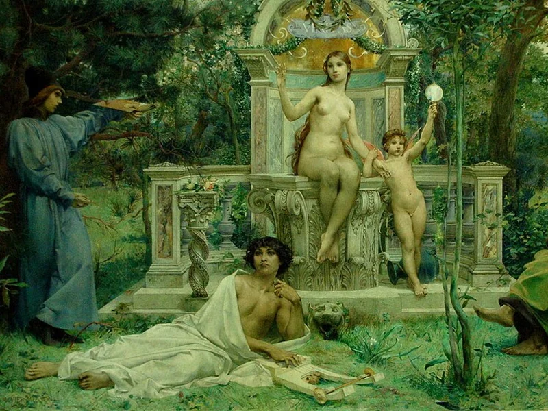 1846-Luc-Olivier Merson - La verità - musée d'Orsay